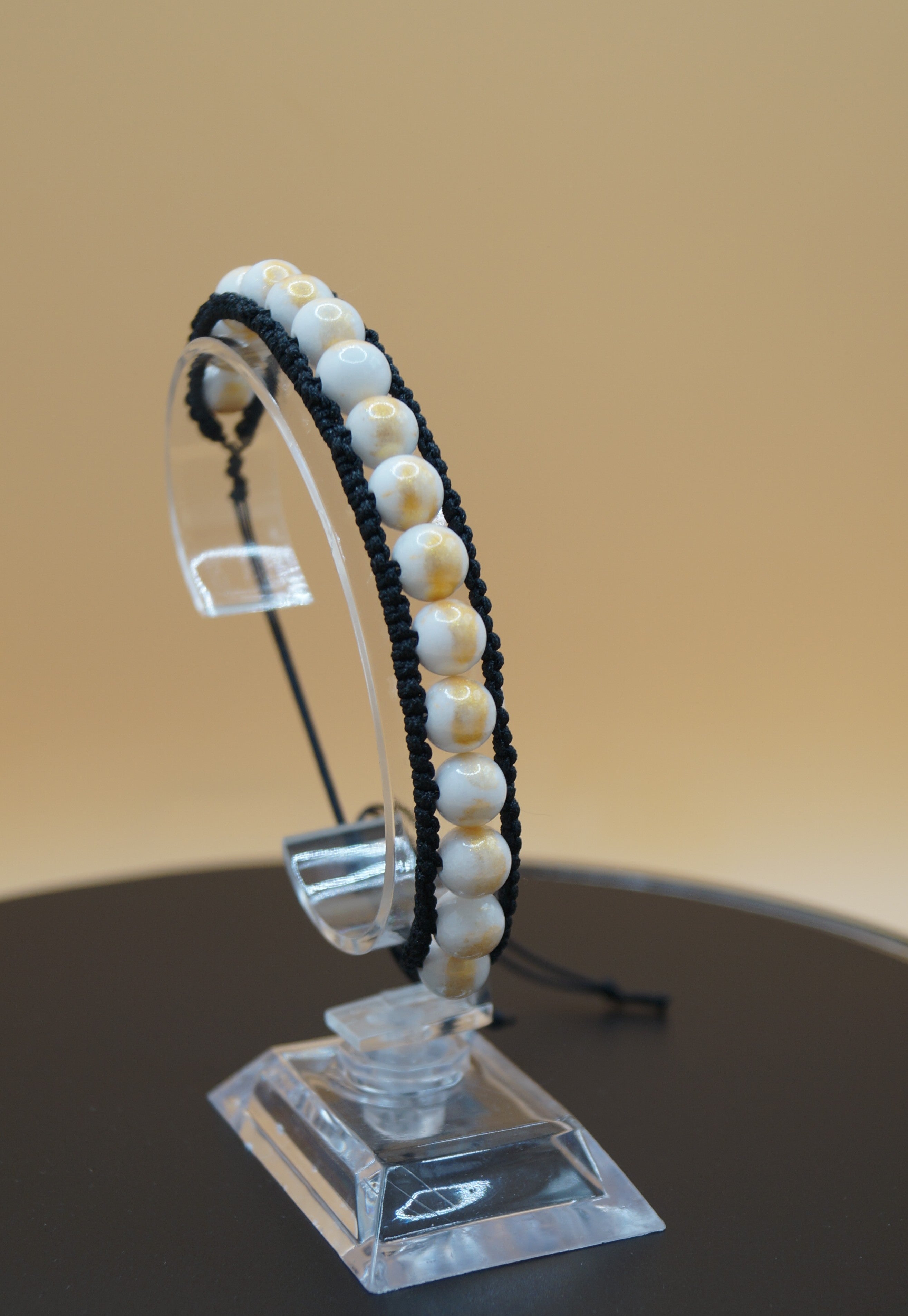 Handgeknüpftes Armband Calcit